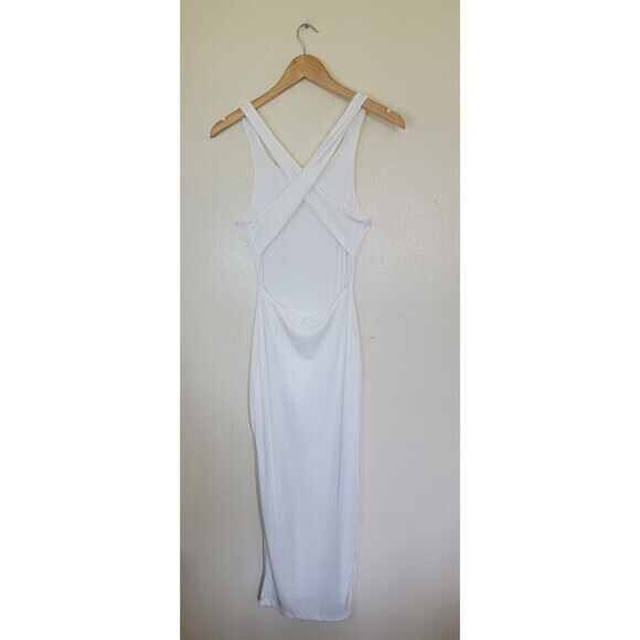 Hello Molly White Midi Dress - Picture 3 of 12